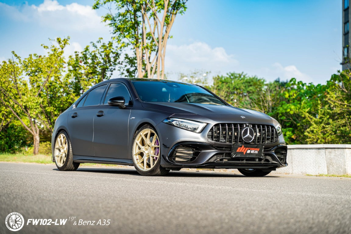 FACEWHEELS FW102-LW × Mercedes-Benz A35 AMG