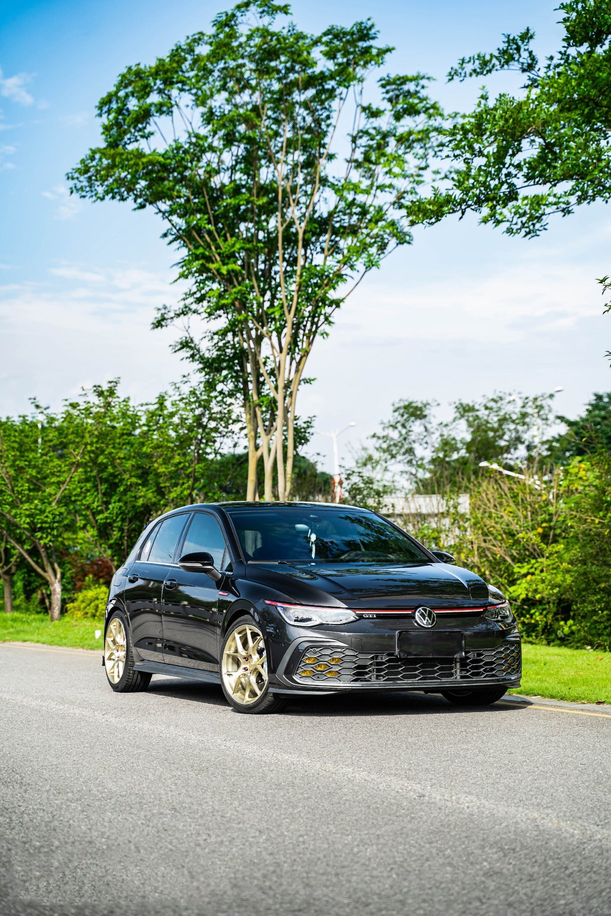 FACEWHEELS FW102-LW × VOLKSWAGEN GOLF GTI MK8