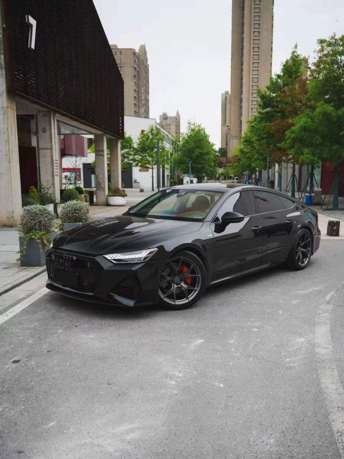 FACEWHEELS FW160 × AUDI A7 SPORTBACK C8