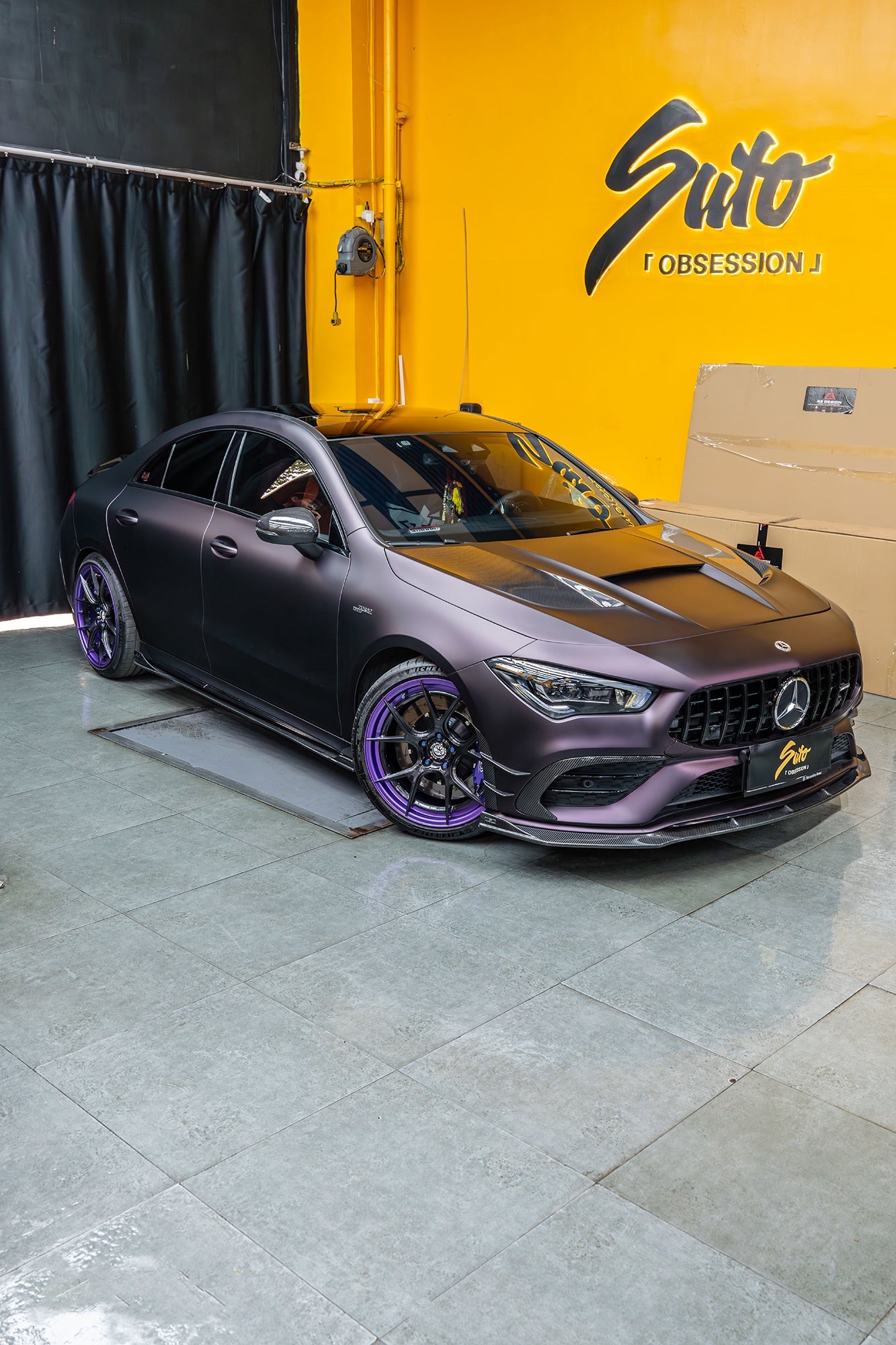 FACEWHEELS FW202-SL × MERCEDES-AMG CLA 35 C118