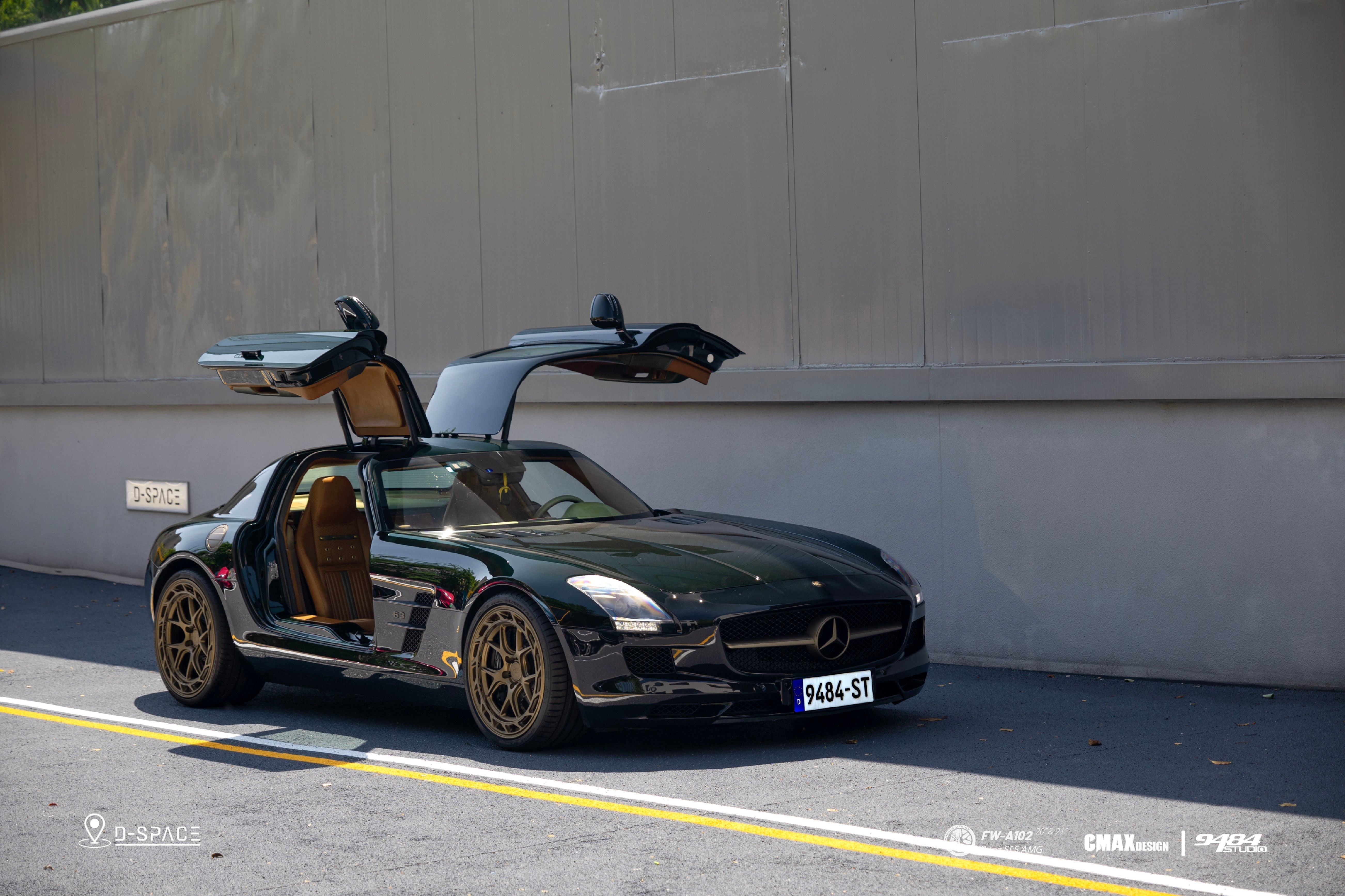 FACEWHEELS FW-A102 × Mercedes-Benz SLS AMG | Forged to Elevate an Icon